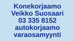 Konekorjaamo Veikko Suosaari logo